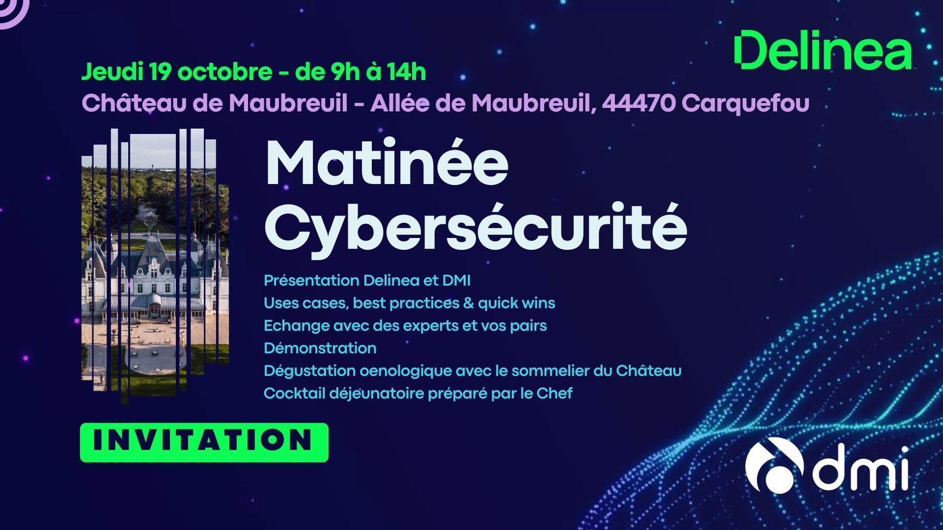 Matinée Cybersécurité Nantes invitation